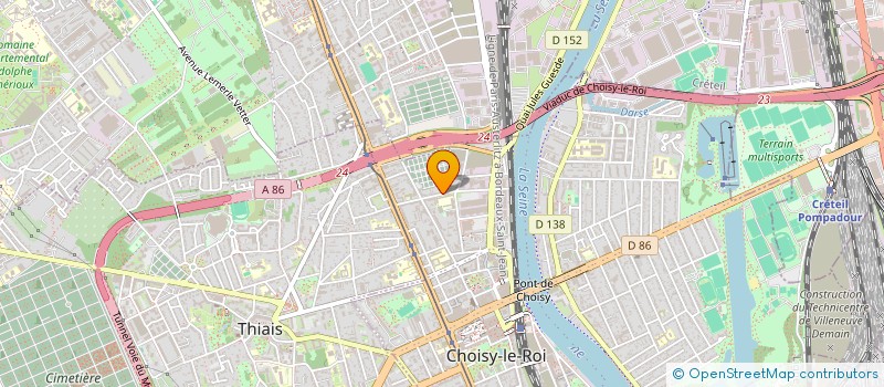 localisation de l'entreprise 750 736 134   MARTIGNAS-SUR-JALLE