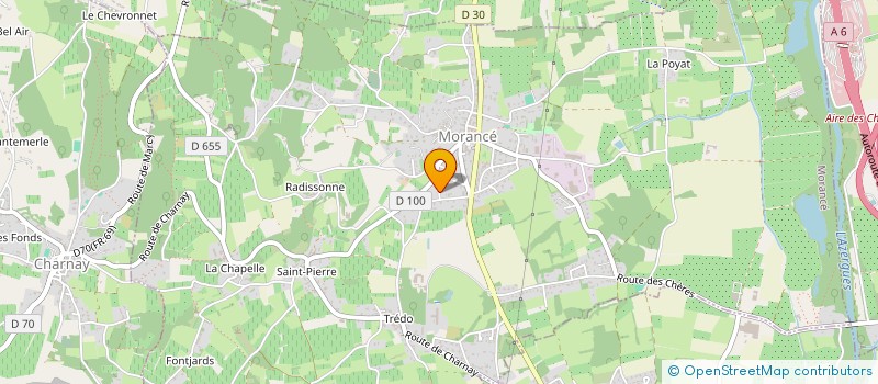 localisation de l'entreprise 750 740 995   MORANCE