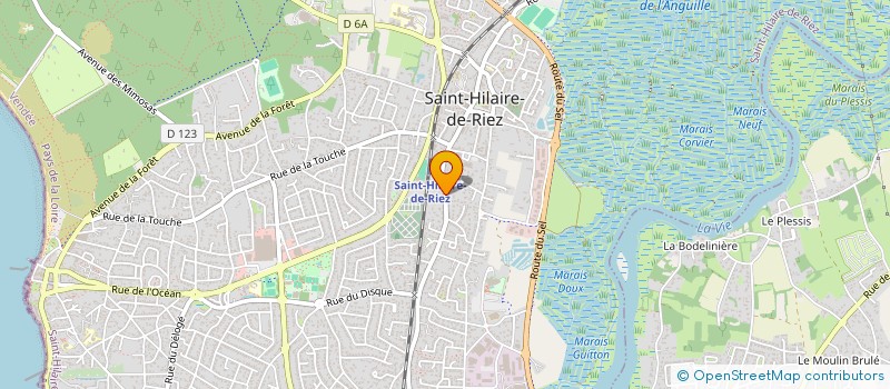 localisation de l'entreprise 750 747 651   NOTRE-DAME-DE-RIEZ