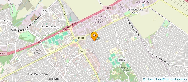 localisation de l'entreprise 750 756 116   SAUBRIGUES