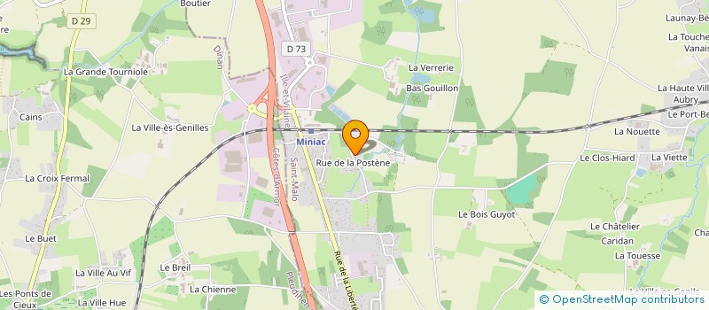 localisation de l'entreprise 750 758 575   SAINT-COULOMB