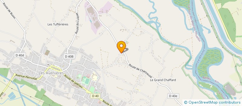 localisation de l'entreprise 750 773 426   LES AVENIERES VEYRINS-THUELLIN