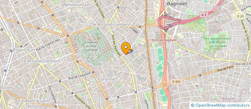 localisation de l'entreprise 750 774 200   PARIS