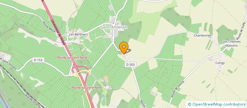 localisation de l'entreprise 750 789 851 à ST ANDELAIN