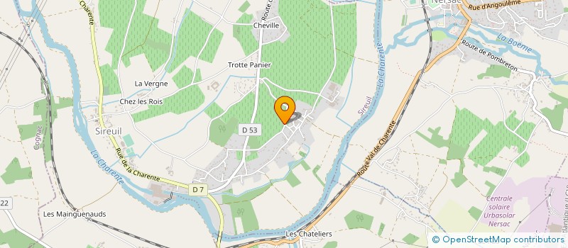 localisation de l'entreprise 750 807 653 à SIREUIL
