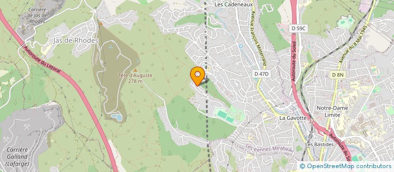 localisation de l'entreprise 750 812 398   VEYNES
