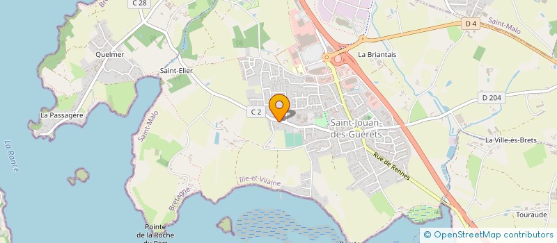 localisation de l'entreprise 750 836 298   SAINT-JOUAN-DES-GUERETS