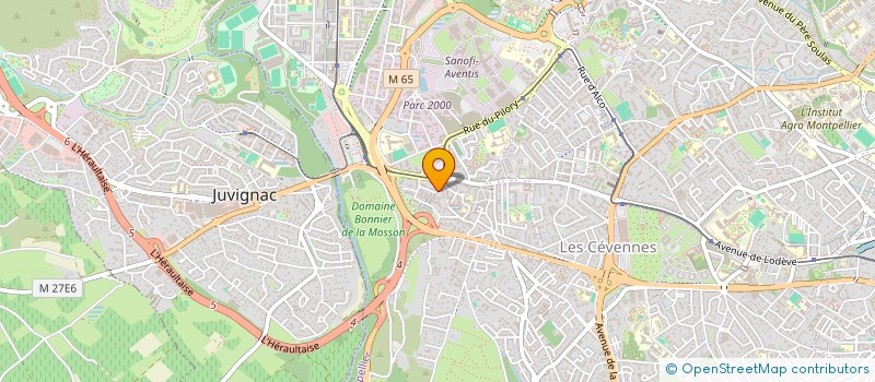 localisation de l'entreprise 750 876 799   MONTPELLIER