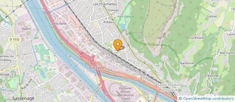 localisation de l'entreprise 750 884 991   LA BUISSE