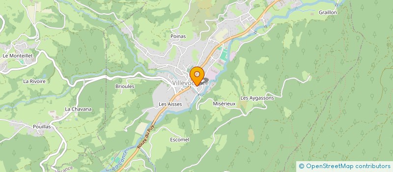 localisation de l'entreprise 750 889 644   VILLEVOCANCE