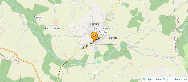 localisation de l'entreprise 750 961 062   SAINT-LON-LES-MINES