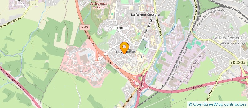 localisation de l'entreprise 750 970 006 à AULNAY-SOUS-BOIS