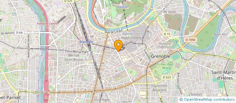 localisation de l'entreprise 750 971 384   GRENOBLE