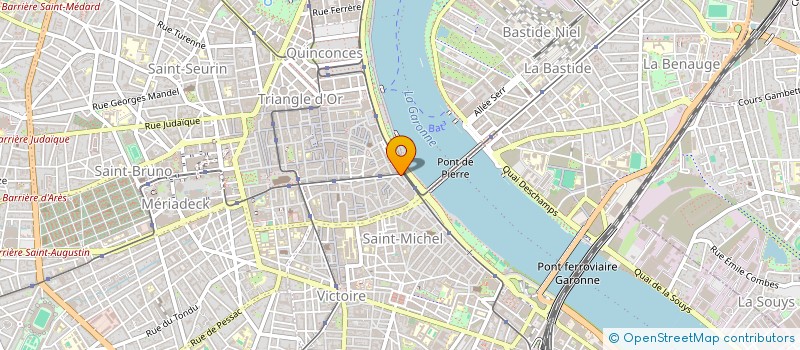 localisation de l'entreprise 750 MM COFFEE SHOP  BORDEAUX