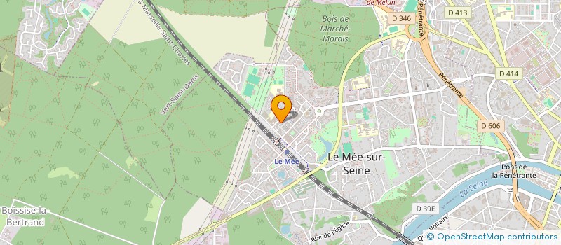 localisation de l'entreprise 751 021 304   LE MEE-SUR-SEINE