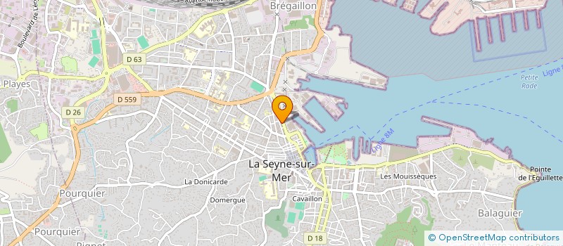 localisation de l'entreprise 751 029 844 à LA SEYNE-SUR-MER