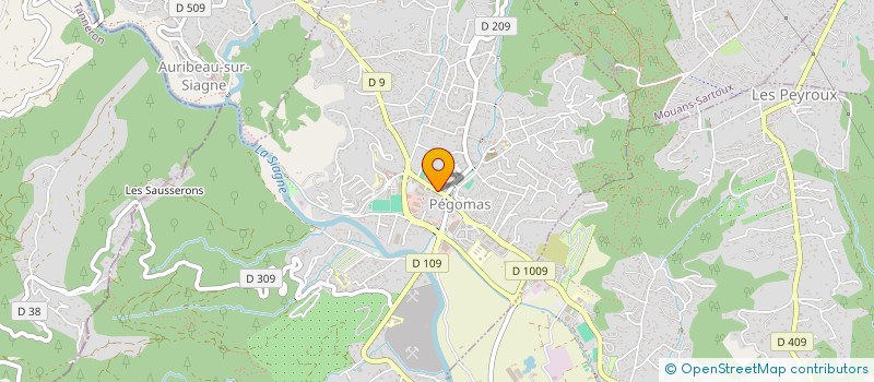 localisation de l'entreprise 751 060 559 à PEGOMAS