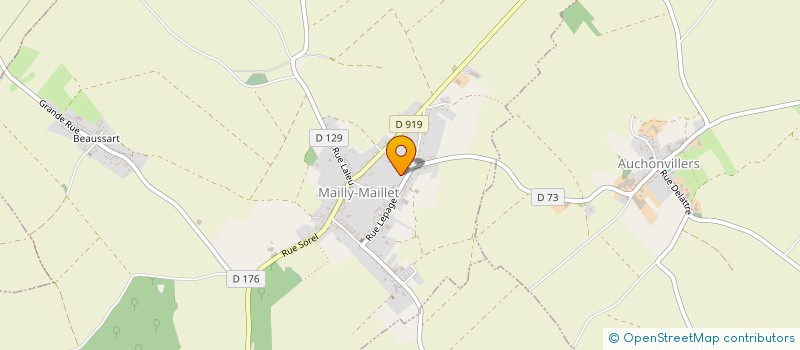 localisation de l'entreprise 751 081 951   MAILLY-MAILLET