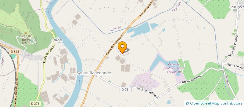 localisation de l'entreprise 751 085 333   AIGUILLON