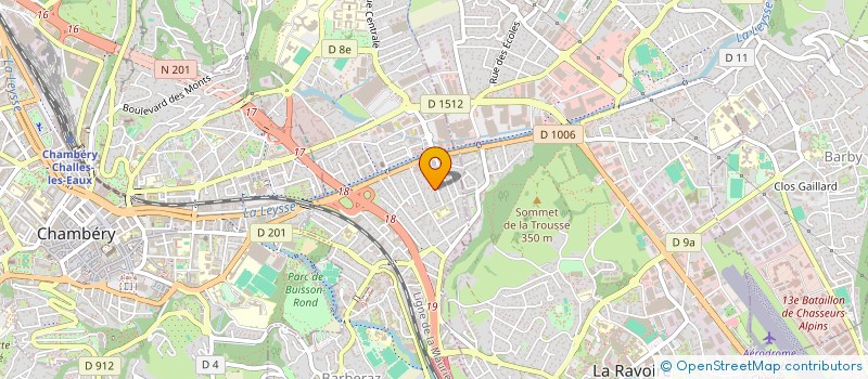 localisation de l'entreprise 751 092 594   CHAMBERY