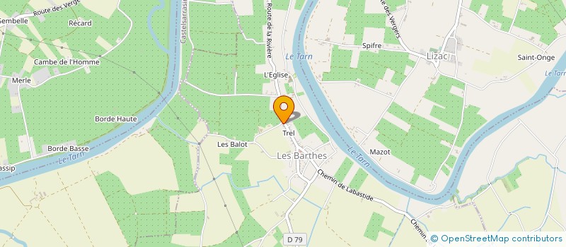localisation de l'entreprise 751 116 005 à AUCAMVILLE