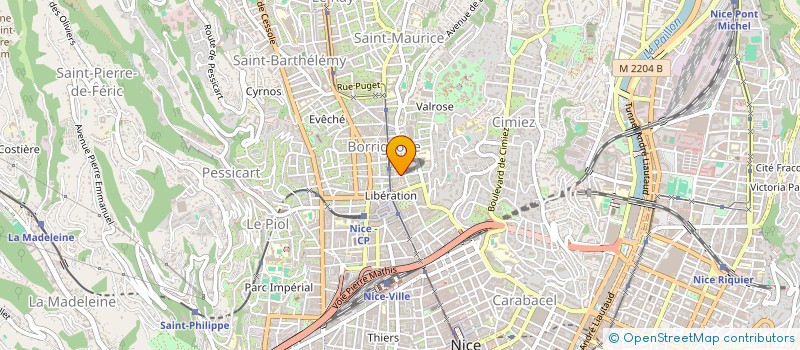 localisation de l'entreprise 751 120 007 à NICE