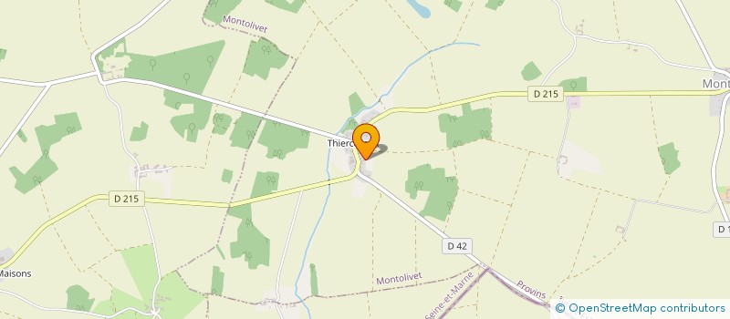 localisation de l'entreprise 751 124 850   MONTOLIVET