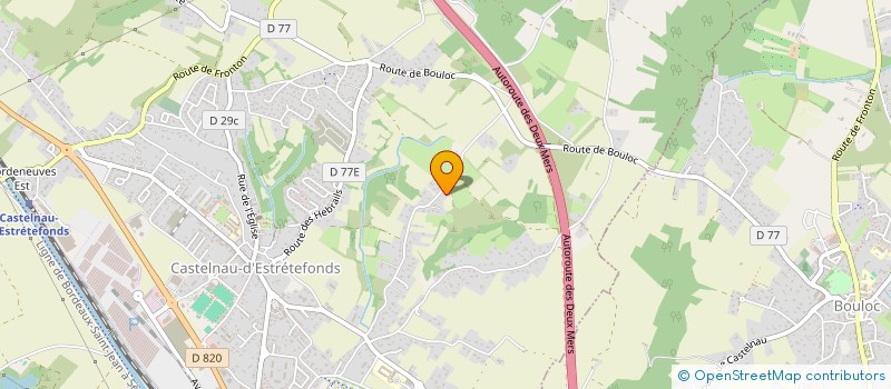 localisation de l'entreprise 751 125 642   MONDONVILLE