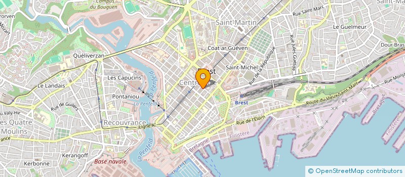localisation de l'entreprise 751 125 758  à BREST