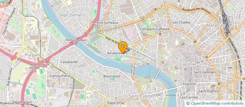 localisation de l'entreprise 751 129 487 à TOULOUSE