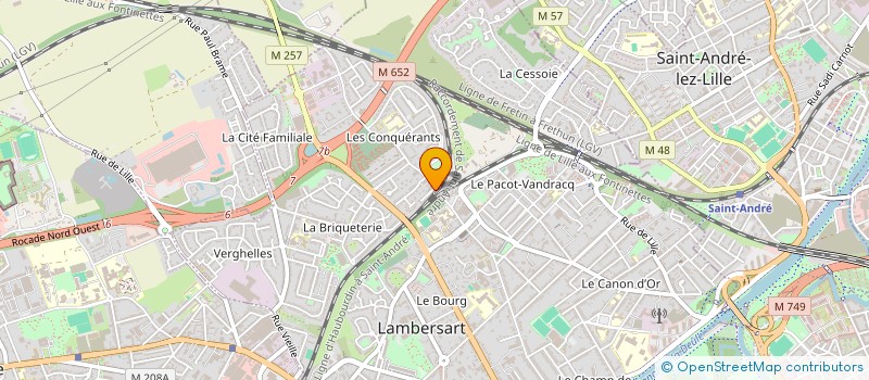 localisation de l'entreprise 751 145 780   LAMBERSART