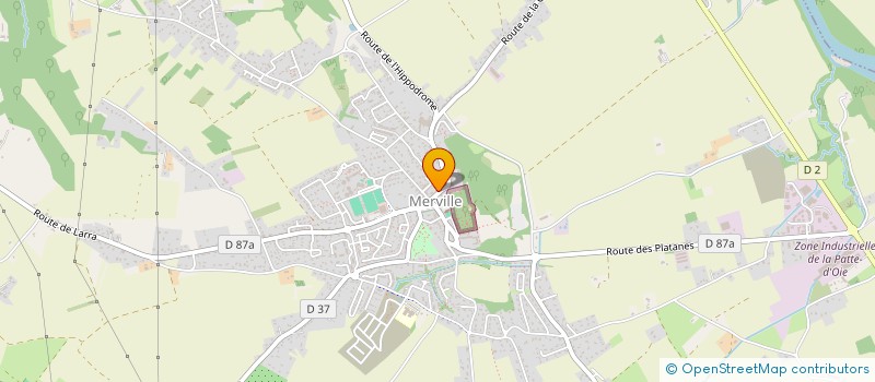 localisation de l'entreprise 751 176 108   MERVILLE