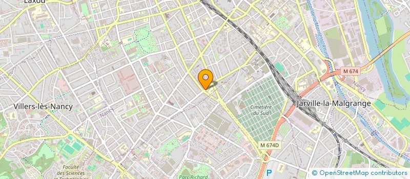 localisation de l'entreprise 751 207 473   NANCY