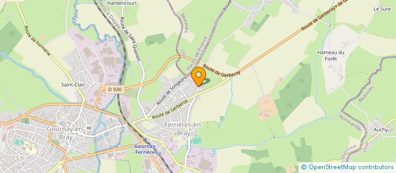 localisation de l'entreprise 751 240 243   FERRIERES-EN-BRAY