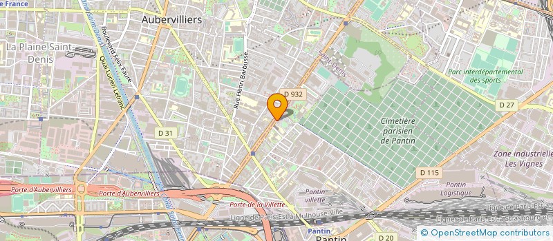 localisation de l'entreprise 751 264 227   PANTIN