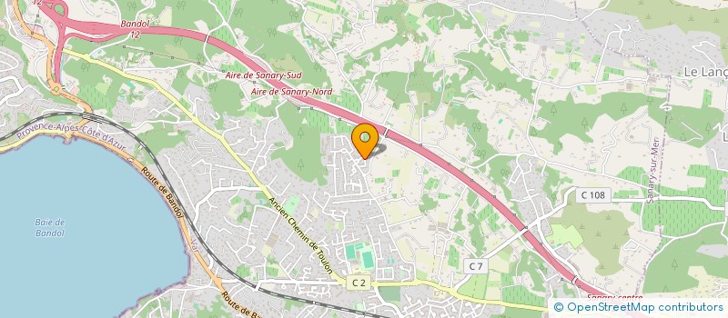 localisation de l'entreprise 751 349 416   SANARY-SUR-MER