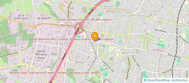 localisation de l'entreprise 751 350 836   EYSINES