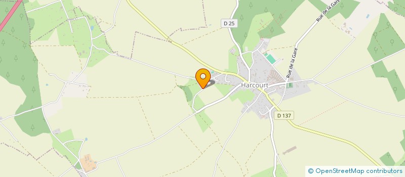 localisation de l'entreprise 751 361 684   HARCOURT