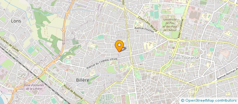 localisation de l'entreprise 751 428 186  à PAU