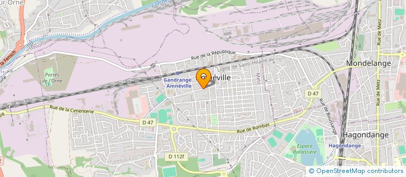 localisation de l'entreprise 751 450 750   AMNEVILLE