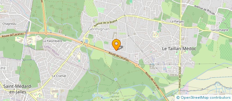 localisation de l'entreprise 751 451 501 à LE TAILLAN-MEDOC