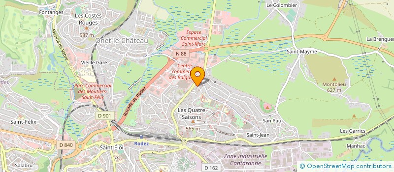 localisation de l'entreprise 751 455 239   DRUELLE BALSAC