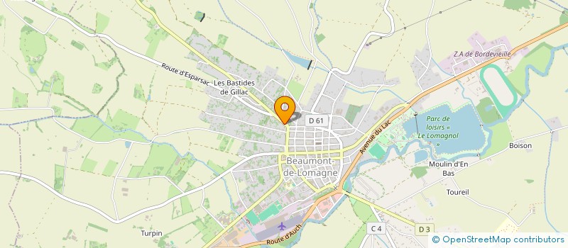 localisation de l'entreprise 751 460 221   BEAUMONT-DE-LOMAGNE