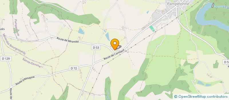 localisation de l'entreprise 751 479 890   PAMPELONNE