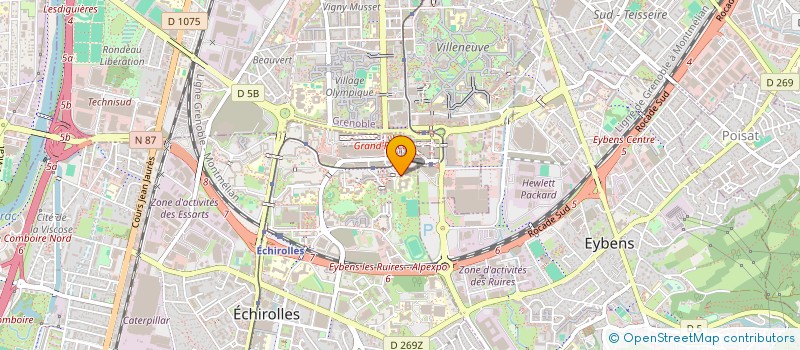 localisation de l'entreprise 751 487 786   ECHIROLLES