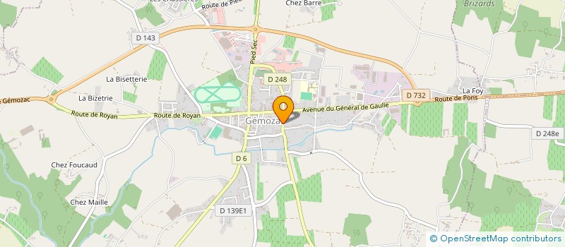 localisation de l'entreprise 751 488 172   MOSNAC