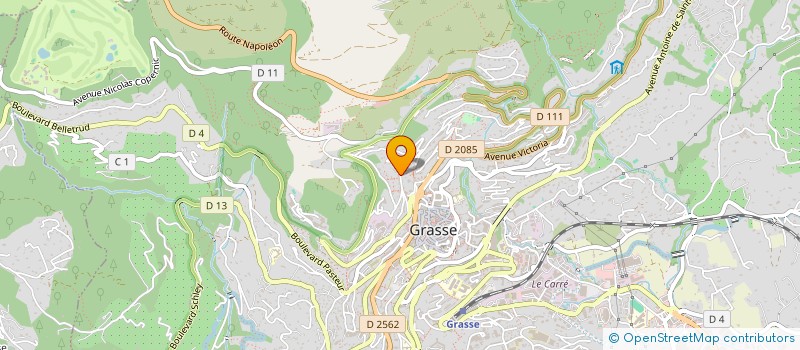 localisation de l'entreprise 751 509 340 à GRASSE