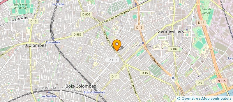 localisation de l'entreprise 751 514 845   ASNIERES-SUR-SEINE