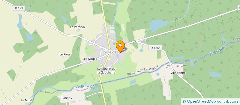 localisation de l'entreprise 751 518 051 à CHAINGY