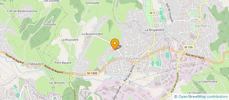 localisation de l'entreprise 751 519 877   LA TALAUDIERE